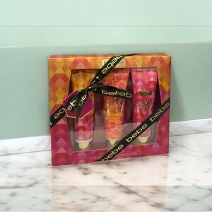 BEBE-NIB-3 PC Hand cream collection gift set-4.73 fl oz